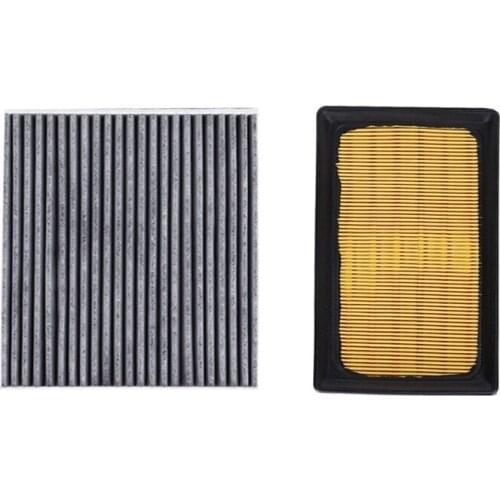 Air Filter Cabin Filter 2 Pcs Set for Toyota Aqua Nhp10 1.5l Hybrid 2011-2020 Aygo 1.0l Car Filter Oem 1780121060 8713930040