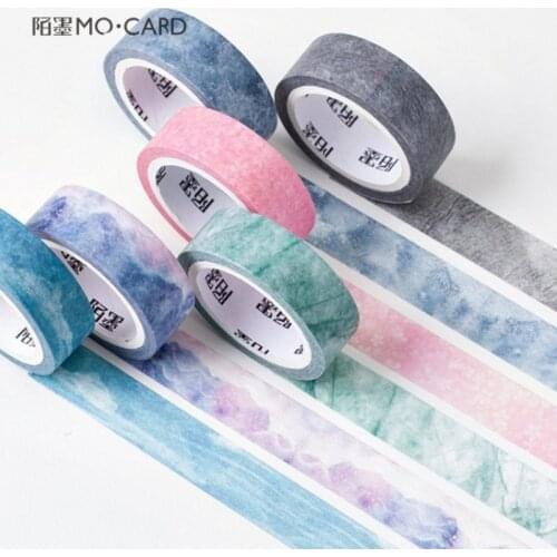 1.5cm*7M The Fantastic Dream Color Decorative Washi Tape DIY Scrapbooking Masking Craft Tape School Office Supply