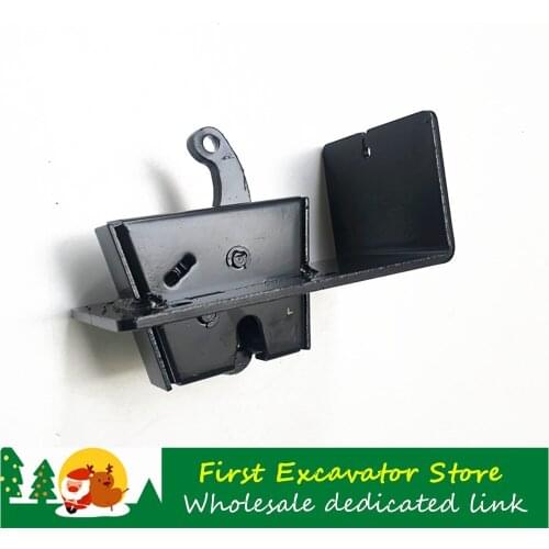 Excavator accessories For KOMATSU PC60/120/200/210/220-8 dedicated cab door lock reverse buckle lock position lock High quality