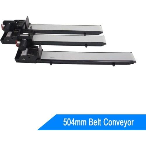 504mm Mini Conveyor Belt Fiber PU Speed 55mm/s for Vending Machine and Automatic Machine