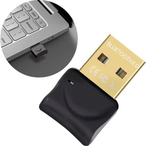 Audio Dual Bluetooth 4.0 USB For PC Computer Laptop Wireless Mouse Dongle Car Adapter Receiver Connector Transmitter JVC KS-UBT1