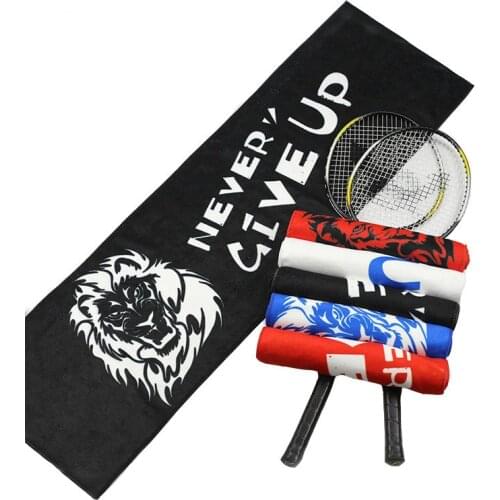 Microfiber Marathon Quick-Drying Aid Sportl Hot Transfer Printing Advertising Towel