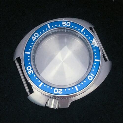 41mm Stainless Steel Watch Case Sapphire Glass Shell for NH35A/NH36 Movement