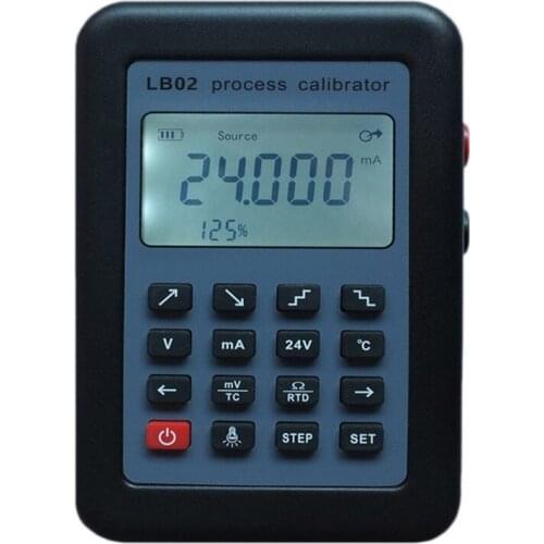 LB02 Resistance Current Voltmeter Signal Generator Source Process Calibrator 4-20mA/0-10V/mV LCD Display Update from LB01