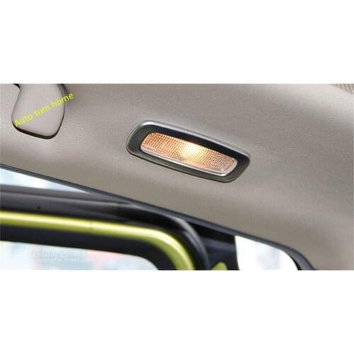 Lapetus Matte Interior Rear Seat Roof Reading Lamps Lights Cover Trim Fit For Suzuki Sx4 s-cross 2014 - 2020 Auto Accessories