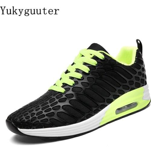 Men Running Shoes Sports Sneakers Breathable 2018 Summer Walking Mesh Shoes Men Athletic Lace Up High Quality Comfortable