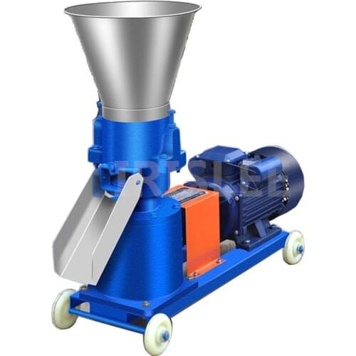 New type Pellet Machine 80kg/h Wood Feed Pellet Mill 220V/380V Animal Feed Granulator high efficiency