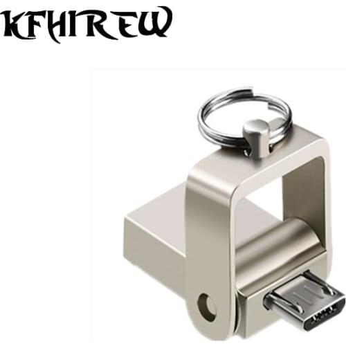 OTG 3 IN 1 pendrive 64GB Micro usb 2.0 memory stick 32GB pen drive 16GB usb flash pen Key usb flash drives For Type-C adapter