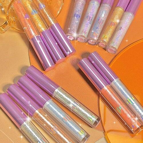 Multi-Colors Flash Sequins Eyeshadow Palette Matte Shimmering Naturally Long Lasting No Smudging Eye Shadow SK88