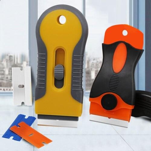 Glue Cleaner Remover Window Ceramic Glass Oven Razor Scraper Automotive Sticker