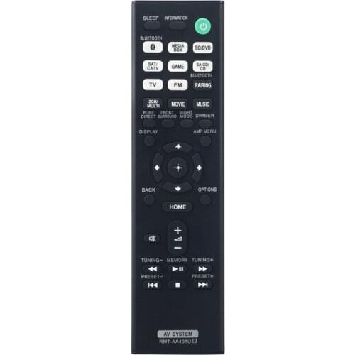 Remote Control RMT-AA401U for Sony AV Multi Channel Receiver STR-DH590 STR-DH790 HT-X9000F SAWX9000F SAXF9000F