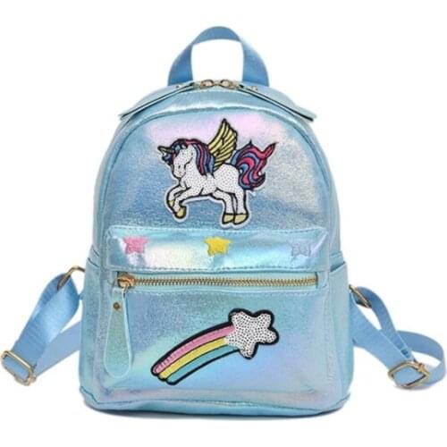 Unicorn Backpack Cartoon School Bag School Bookbag large capacity Book food Storage Double Shoulder Backpack Travel Bag