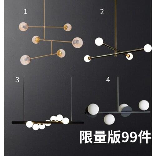 Modern deco chambre luminaire glass ball Home Decoration E27 Light Fixture LED pendant lights luminaire deco chambre