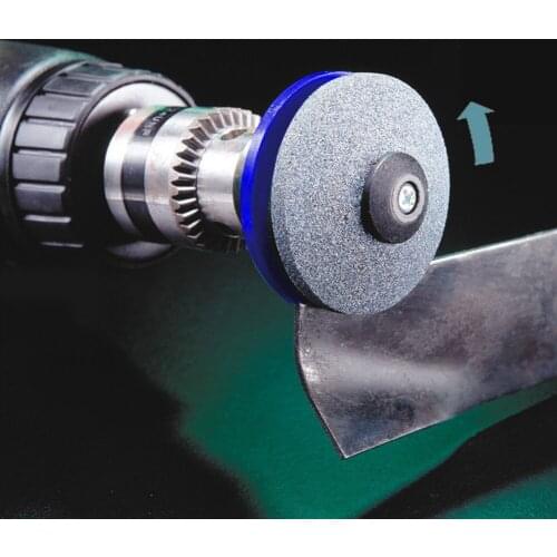 50mm Lawn Mower Sharpener Multifunction Lawnmower Blade Electric Drills and Hand Drills Sharpener Rotary Grinding Sander Head