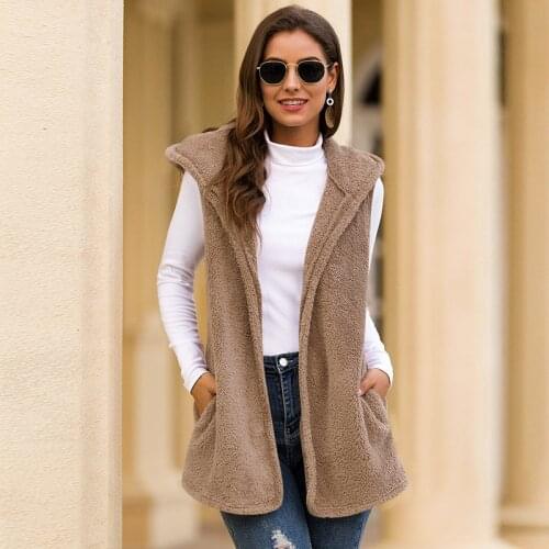 WTBERGER Women's Hooded Vests
