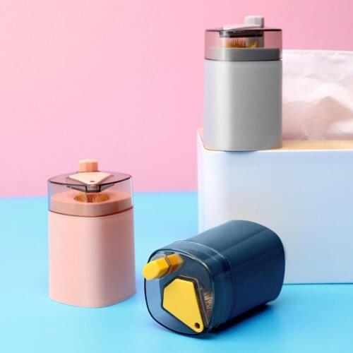 Toothpick Holder Detachable Button Design PP Home Toothpick Case Toothpick Container Toothpick Dispenser for Family