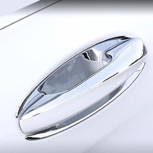 For Toyota RAV4 XA50 2019-2021 Chrome Side Door Keyless Entry Handle Cover Trim Sticker Car Styling