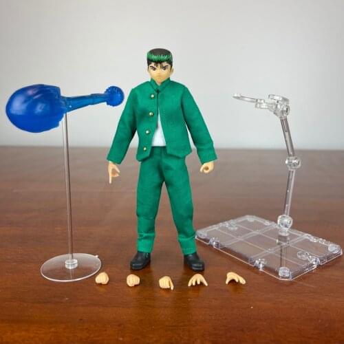 DT Toys Japan Animi YuYu Hakusho Urameshi Yuusuke Hiei Kuwabara Kazuma Action Figure Model Toy Brinquedos Figurals