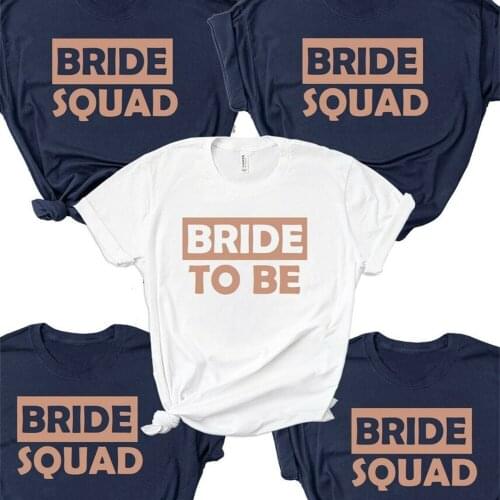 Hen Party T Shirts Bride To Be Bridesmaid Brides Squad Do Wife Tribe Tee TX6079