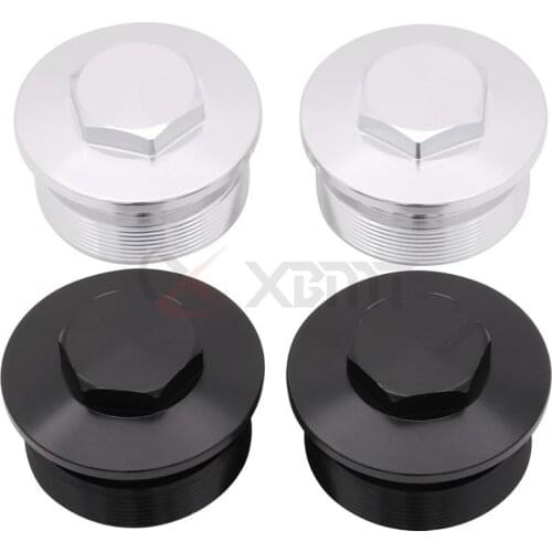 Motorcycle 39MM Front Shock Absorber Screw Cover For Honda Steed 400 600 VLX400 VLX600