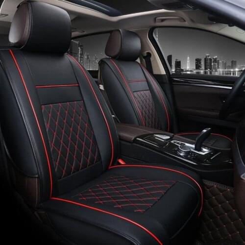 New Sports PU leather auto car seat covers for volkswagen all models vw polo passat b6 b7 b8 golf 5 6 7 touran tiguan jetta car