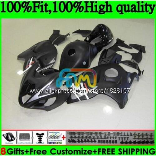 Flat black Injection For SUZUKI Hayabusa GSXR 1300 GSXR-1300 57BS.162 GSXR1300 08 13 14 15 16 2008 2013 2014 2015 2016 Fairing