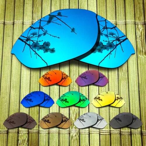 Polarized Replacement Lense For-Oakley Half Jacket Sunglasses Frame True Color Mirrored Coating - Options