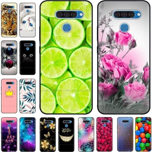 Cartoon Silicone Case For LG V40 V50 V60 Cases Cute Silicon TPU Phone Case for LG V60 V40 V50 ThinQ V 50 Back Cover Coque Bumper