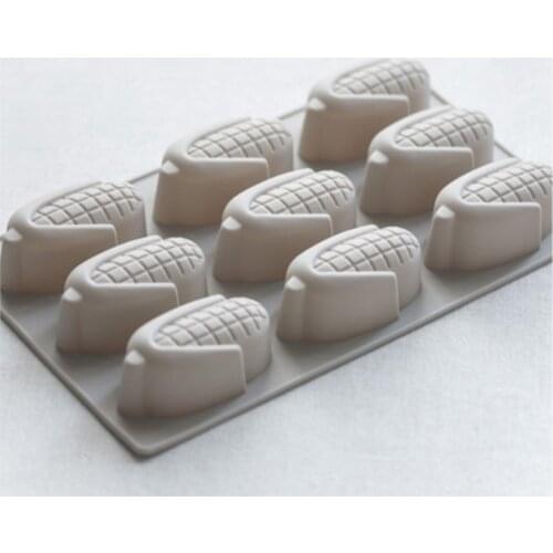 PRZY Silicone Soap Mold 9 Holes Corn DIY Handmade Soap Mold Aroma Mould Soap Making Moulds Resin Clay Molds Eco-friendly