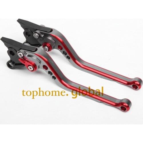 For Ducati 748 750SS 1999 - 2002 CNC Motorcycles Brake Clutch Levers Regular size Mixed Titanium&Red Color 2001 2000