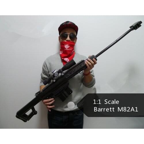 1:1 Scale Lifesize Barrett M82A1 Sniper Rifle Gun DIY Paper Model Kit Handmade Toy Puzzles