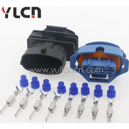 Save 5% 1sets Kits 4 Pin/Way Auto Sealed Waterproof Electrical Wire Connectors Plug For Car