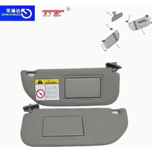 Sun visor 98038433DS 98038432DS For Peugeot 301 For Citroen C3