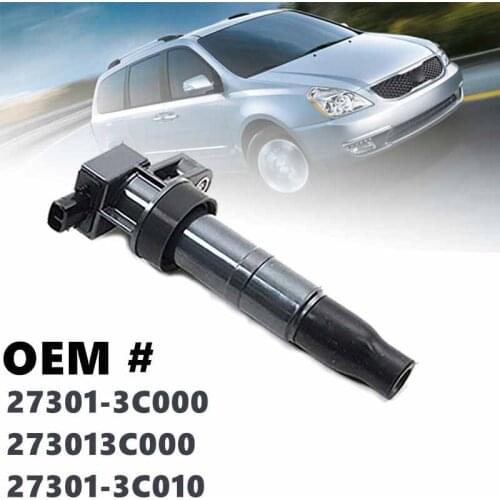 BRAND-NEW# 27301-3C000 Ignition Coil Fits For Grandeur Santa Fe Sorento Genesis 27301-3C000 27301-3C010 1788292 UF546 5C1587