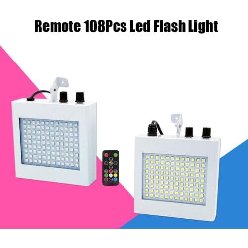 108pcs LED Strobe Light/Mini Star Strobe LED/Night Club Bar Disco Music Sound Activated Party Strobe Light /LED Fash Lamp
