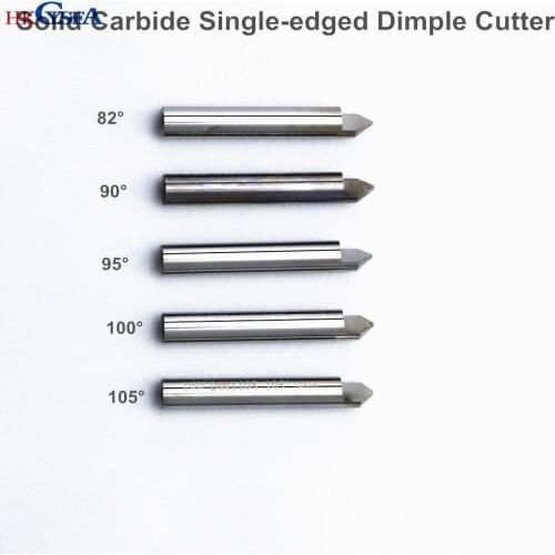 Raise 82/90/95/100/105/106Degree Carbide Single-edged End Milling Dimple Cutter Key Cutting Duplicating Machines Drill Bit Parts