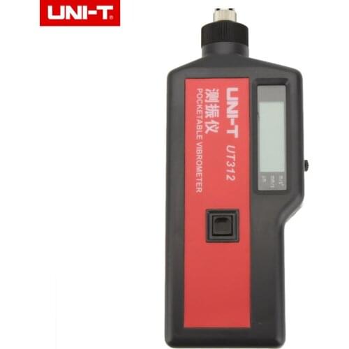 UNI-T UT312 Portable LCD Vibration Analyzer Tester Meter Vibrometer with Split Sensor Signal Wire