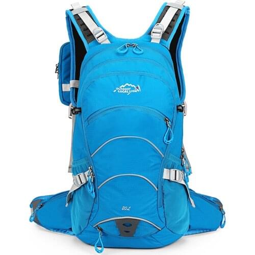 20L Waterproof MTB Bike Backpack,Mens Women Bicycle Water Backpack,Rainproof Cycling Hiking Camping Hydration Backpack for Bike