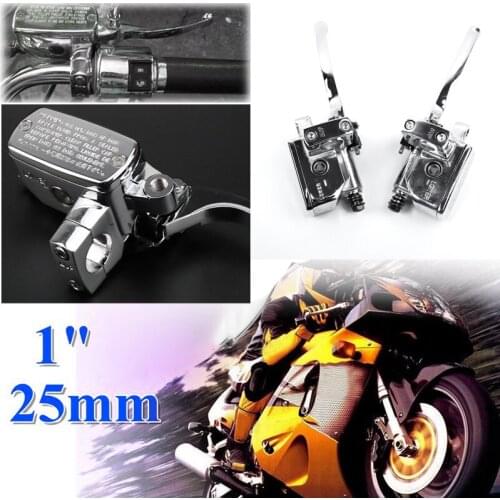 1 Pair Brake Pump Master Cylinder Levers For Suzuki Intruder 800 1400 1500 Brake Levers For Kawasaki Vulcan 1500 Classic
