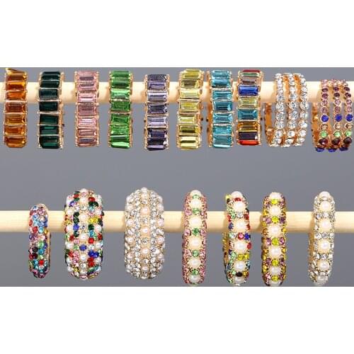 1pc Fashion Small Ear Cuff Set Earring for Women Colorful Cubic Zirconia Clip Earring Stackable Cartilage Earring No Pierced