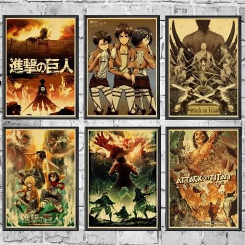 5D Diamond Painting Anime Attack on Titan Square/Round Embroidery Cross Stitch Kit Diamond Mosaic Classic Home Decor