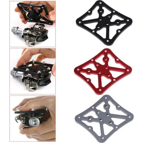 Bicycle Pedal Adapter Platform Cycling Aluminum Alloy Clipless For Shimano SPD Dropshipping