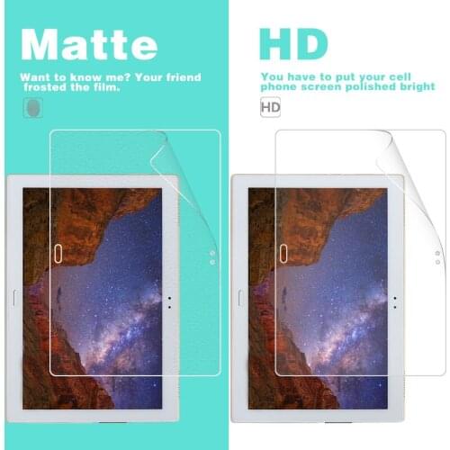 Anti-Scratches HD Clear Glossy Film For Lenovo TB-X804F 10.1 in Anti-Glare Matte Film Cover With Cleaning Tools