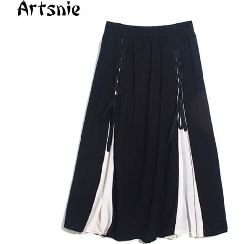 Женские юбки макси Artsnie China At AliExpress
