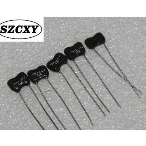 Free Shippi CDE 500V18PF Size: 11 mm * 3 mm * 8 mm Precision silver mica fever capacitance with high precision 1/2 error