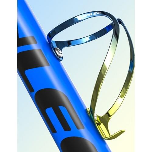 Mountain Bike Bottle Holder Aluminum Colorful Lightweight Bottle Cage Road Bike Water Bottle Cages Folding Bicycle Dring Holders