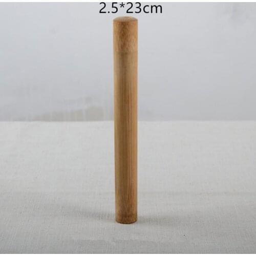 Sealed Tea Barrel Container Cylinder Portable Bamboo Tube Tea Pot Caddy lin4996