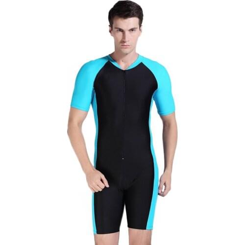 Lycra Wet Suit Scuba Diving One Piece Sailing Swimsuit Snorkeling Rashguard Surfing Sunblock Surf Clothing UPF 50