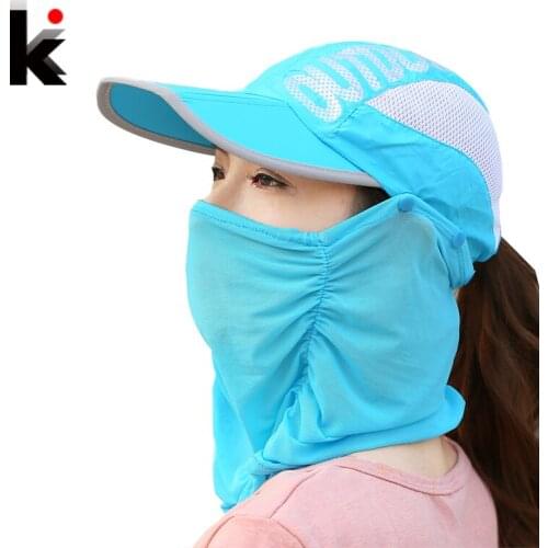 Summer Visor Women Hat Folded Cap Summer Hats For Women With Neck Protection Baseball Cap For Men Snapback Hat