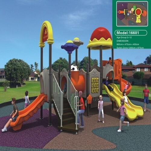 MAGIC FUN kindergarten outdoor combination slide Childrens outdoor play equipment A little doctor in our plastic toys